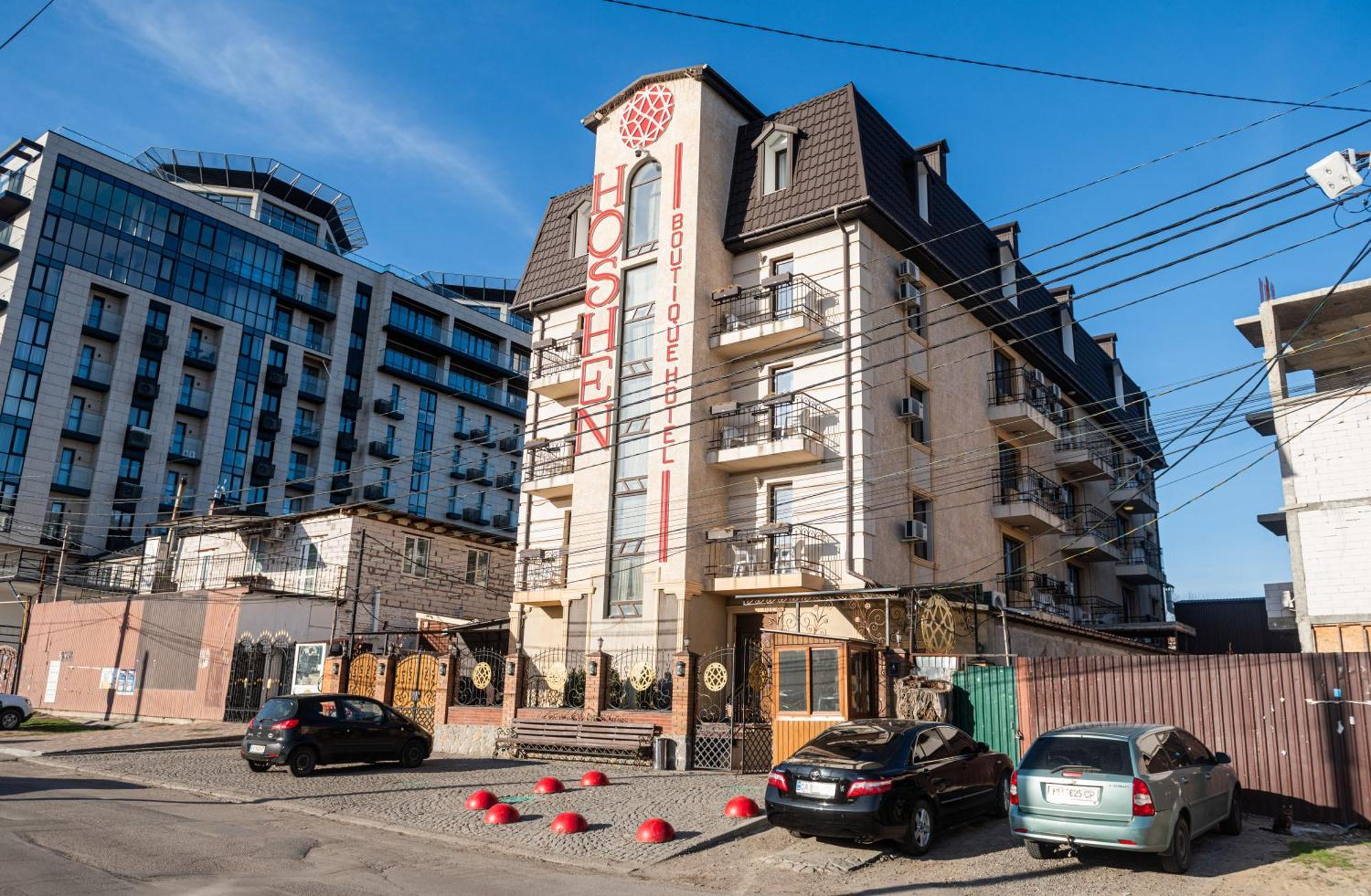 Hoshen Hotel Umanʼ Exterior foto